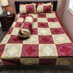 Twill cotton bed sheet  ৪ পিস এর সেট।