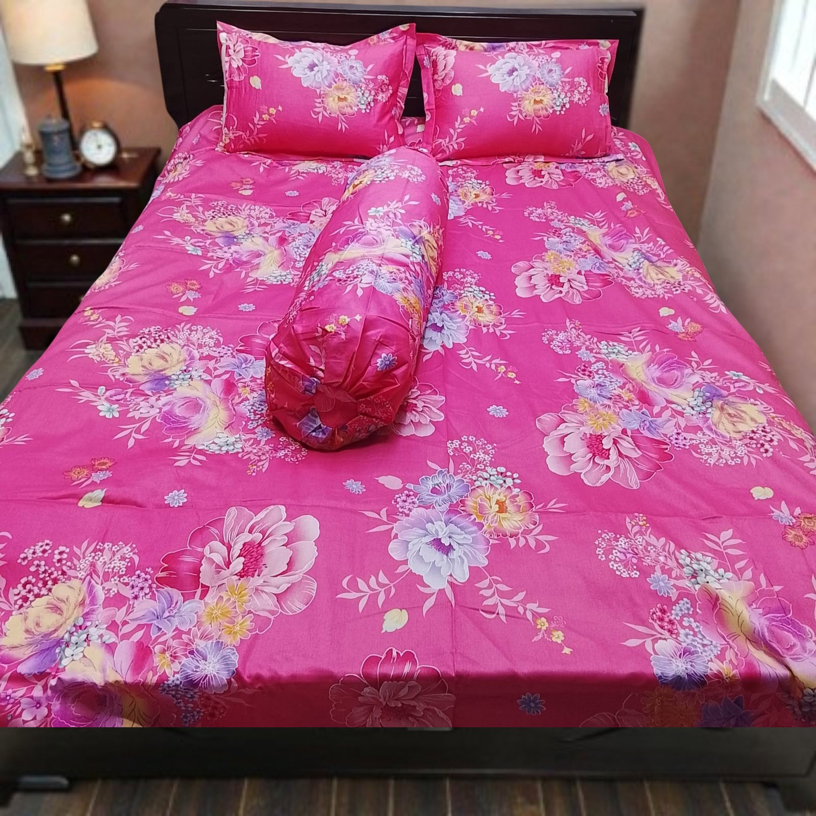 Twill cotton bed sheet  ৪ পিস এর সেট।_6