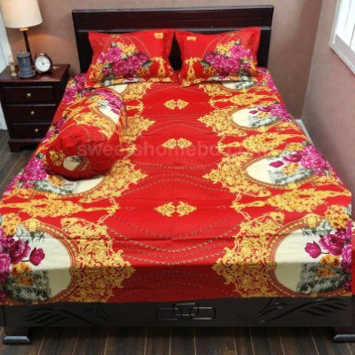 Twill cotton bed sheet  ৪ পিস এর সেট।_1