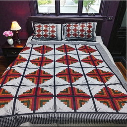 Panel Cotton Bed-sheet  ফেব্রিকস : ১০০ % প্যানেল কটন।