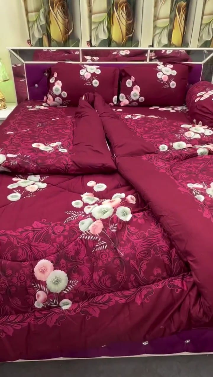 5 Pieces Comforter Set_10