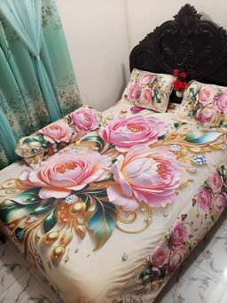 Primium 3D Bedsheet Four Piece Set