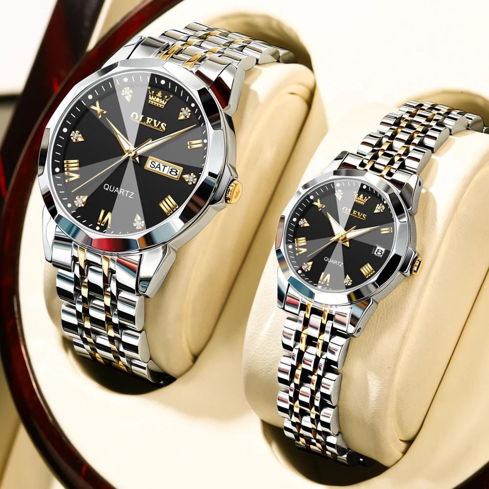 Olevs Couple Watch(With Box)_5