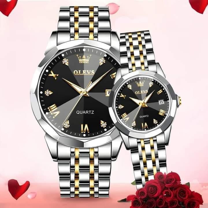 Olevs Couple Watch(With Box)_4