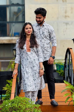 Shirt and Two Piece Couple Dress