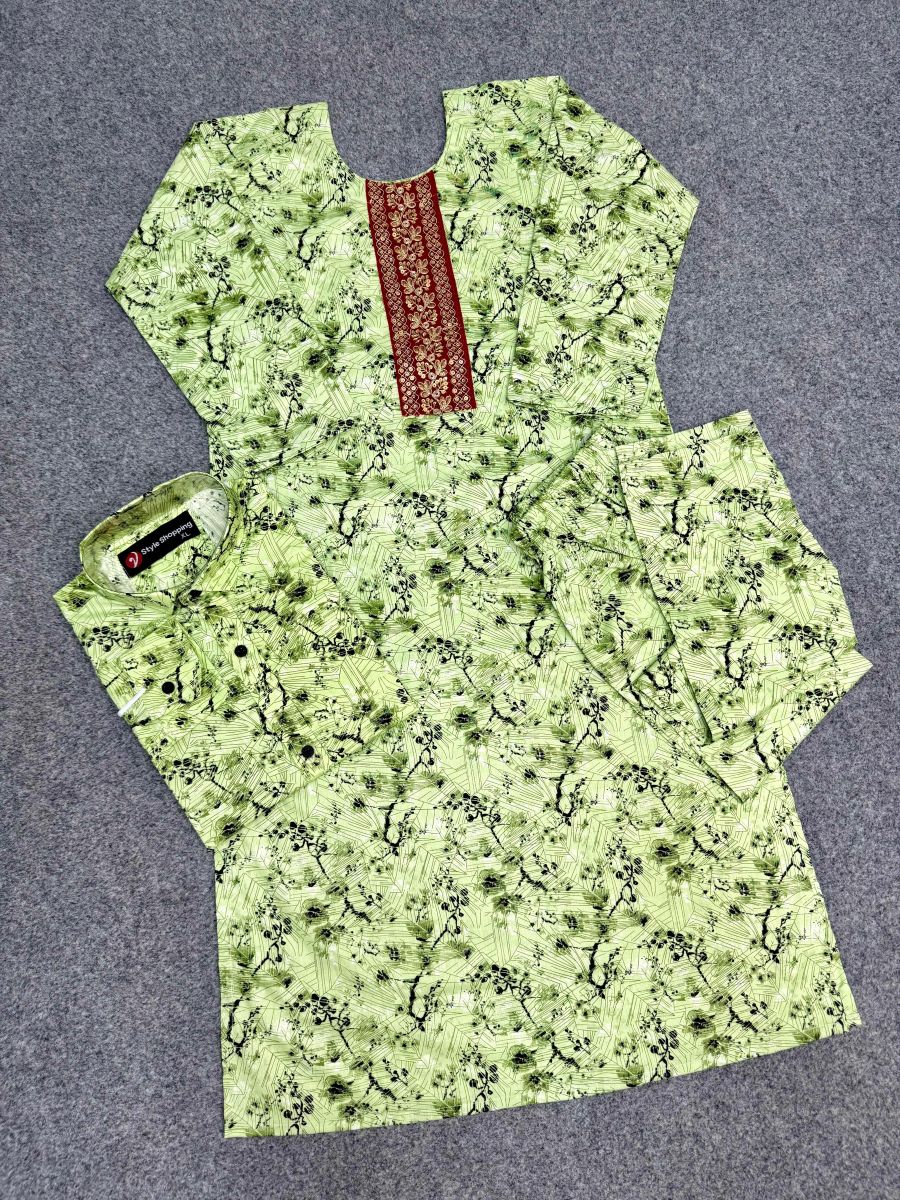 Shirt Three Piece Couple Set_3