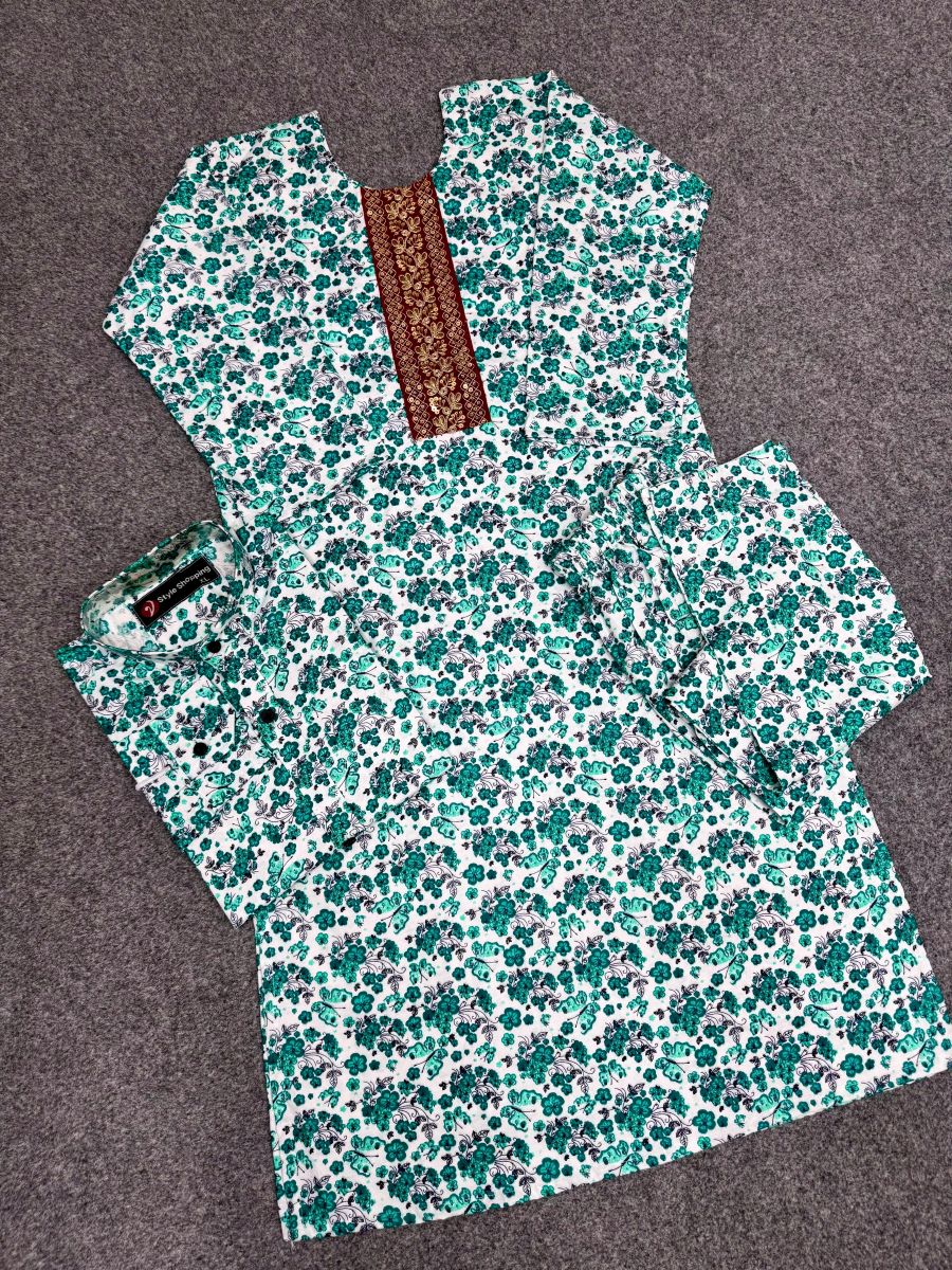 Shirt Three Piece Couple Set_7