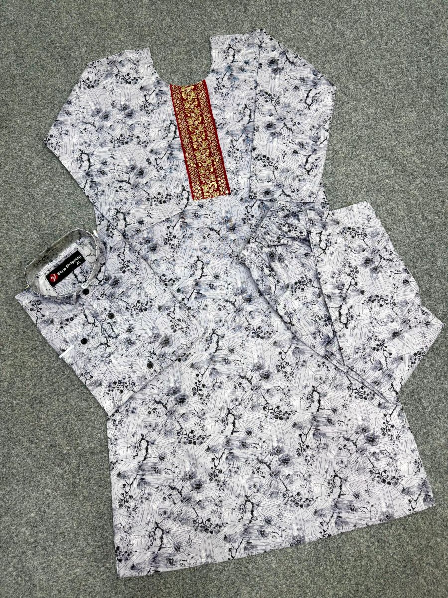 Shirt Three Piece Couple Set_5