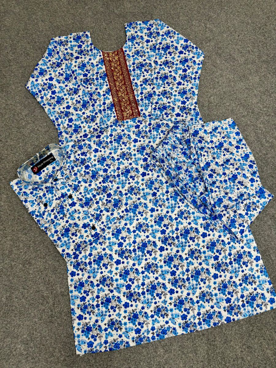 Shirt Three Piece Couple Set_8