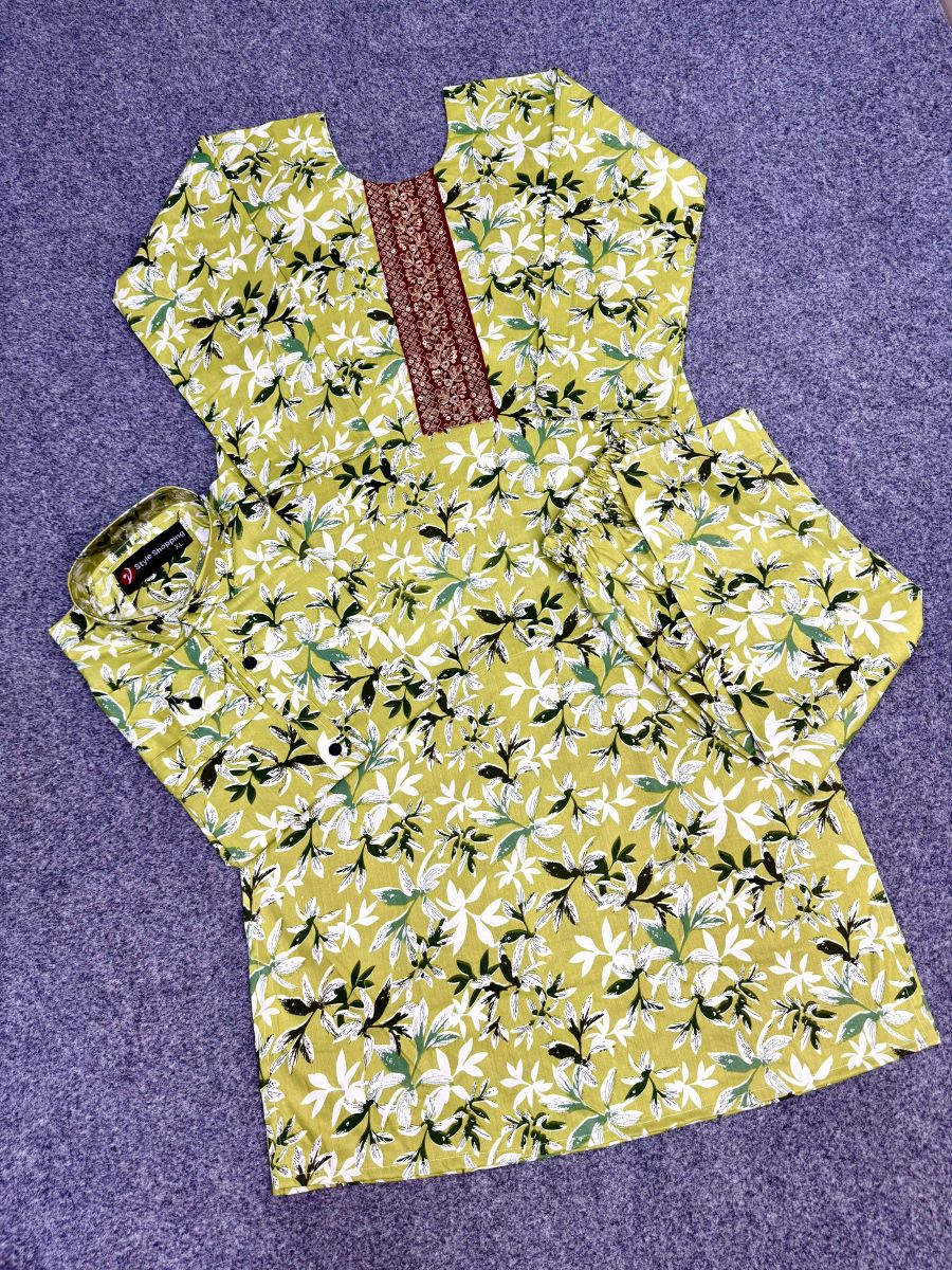 Shirt Three Piece Couple Set_2