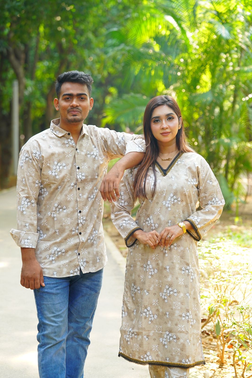 Shirt Three Piece Couple Set_2