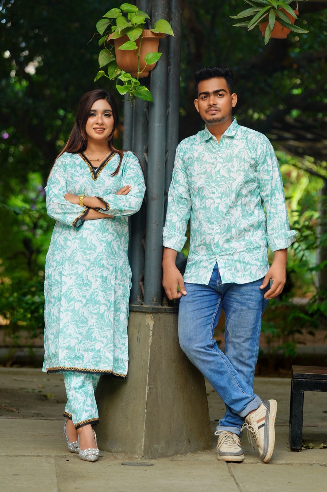 Shirt Three Piece Couple Set_10