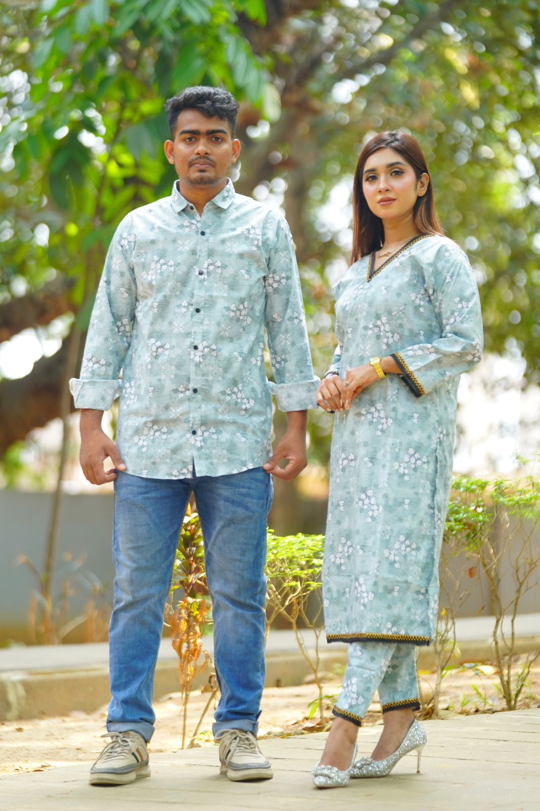 Shirt Three Piece Couple Set_6