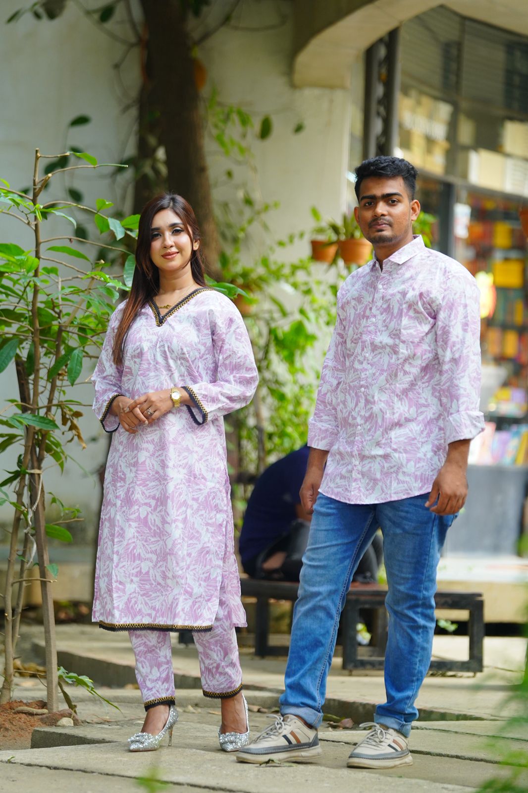 Shirt Three Piece Couple Set_11