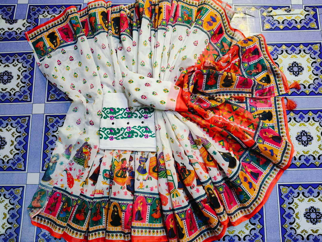 Sharee Panjabi Couple with Blouse Piece