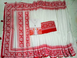 Sharee Panjabi Couple with Blouse Piece
