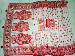 Sharee Panjabi Couple with Blouse Piece