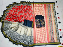 Sharee Panjabi Couple with Blouse Piece