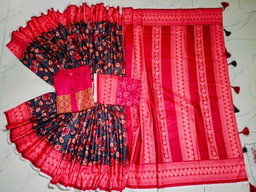 Sharee Panjabi Couple with Blouse Piece
