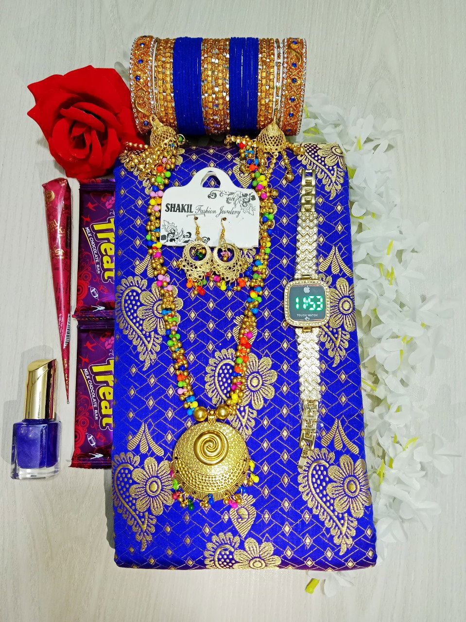 আকর্ষণীয় শাড়ী গিফট কম্ব সেট_2