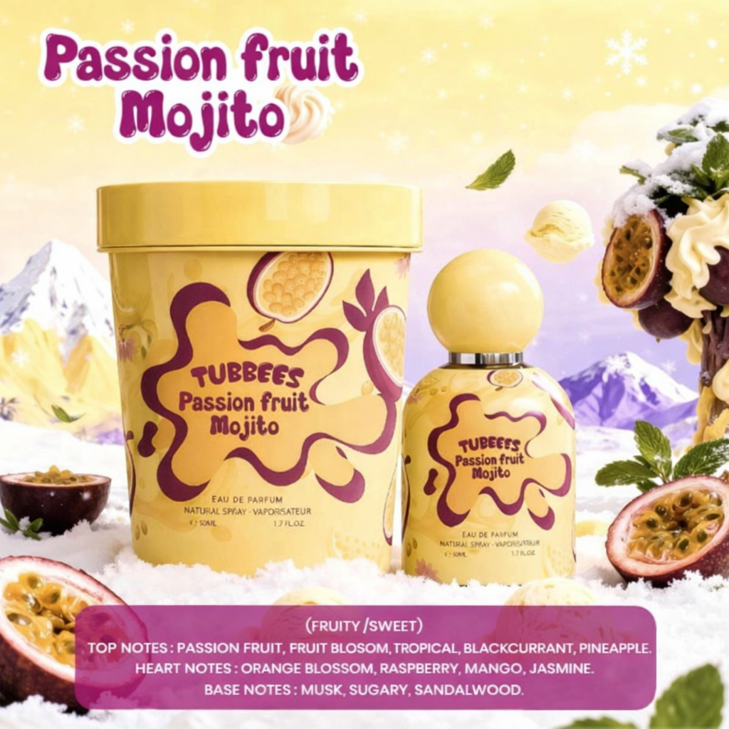 TUBBEES PASSION FRUIT MOJITO