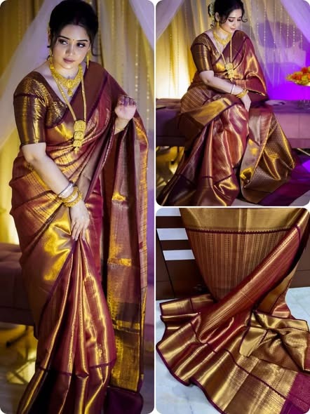 বেনারসি কাতান শাড়ি_1