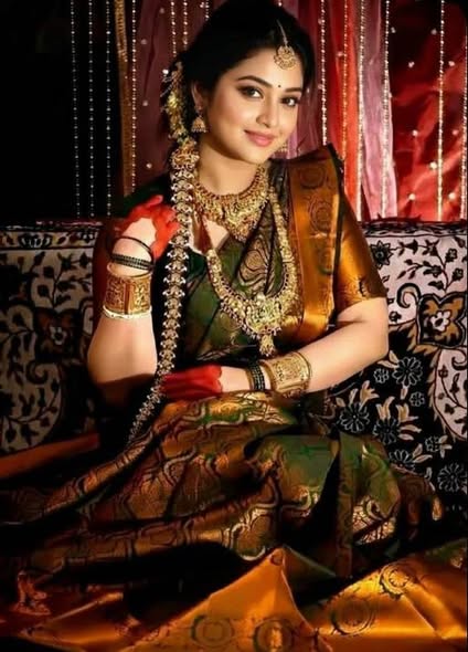 কাঞ্জিভারাম কাতান শাড়ি_1