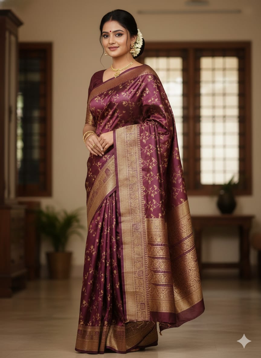 Kashmeri Katan Saree_4