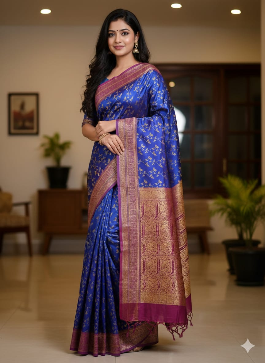 Kashmeri Katan Saree_2