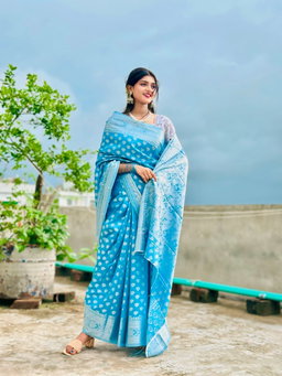 সফট সিল্ক কাতান শাড়ি 12 হাত শাড়ি কোন ব্লাউজ পিস নাই l
