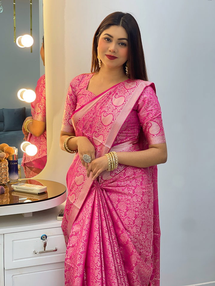 Kanjivaram katan Sharee_4