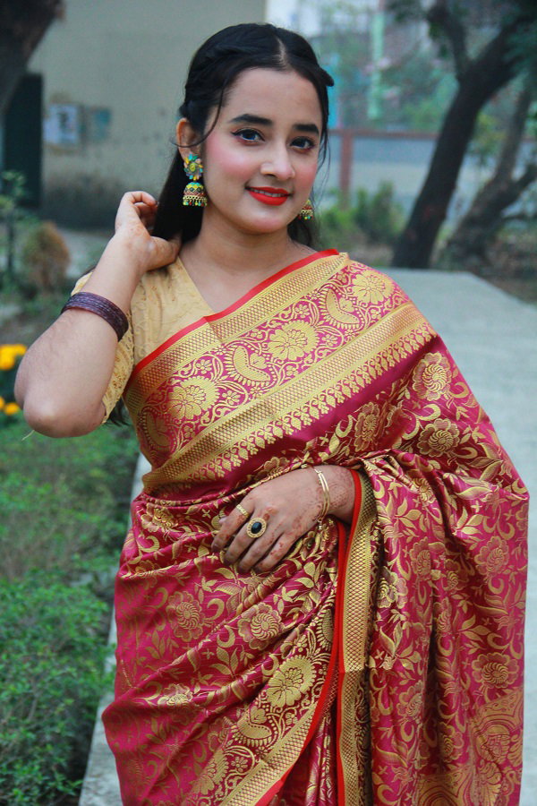 সিল্ক কাতান শাড়ি_8