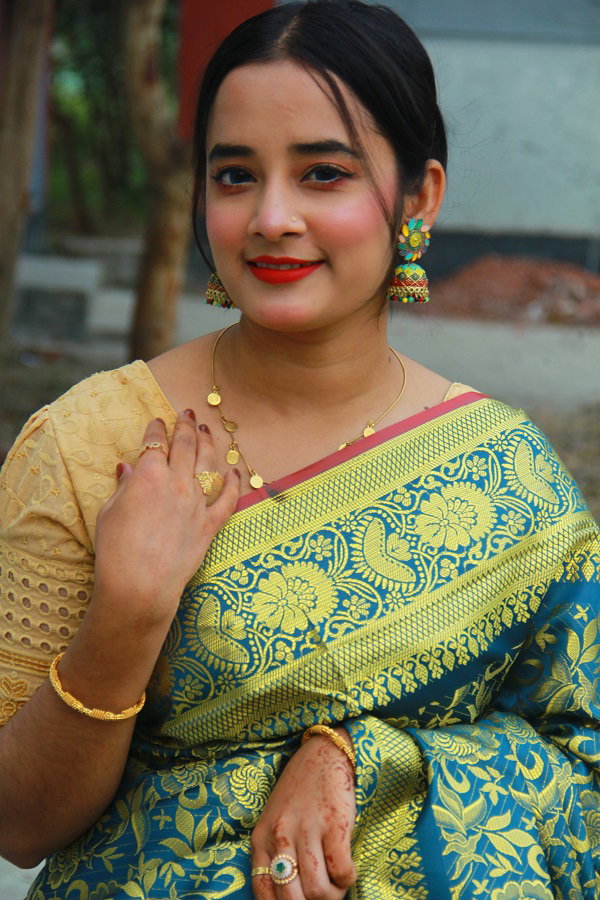 সিল্ক কাতান শাড়ি_11