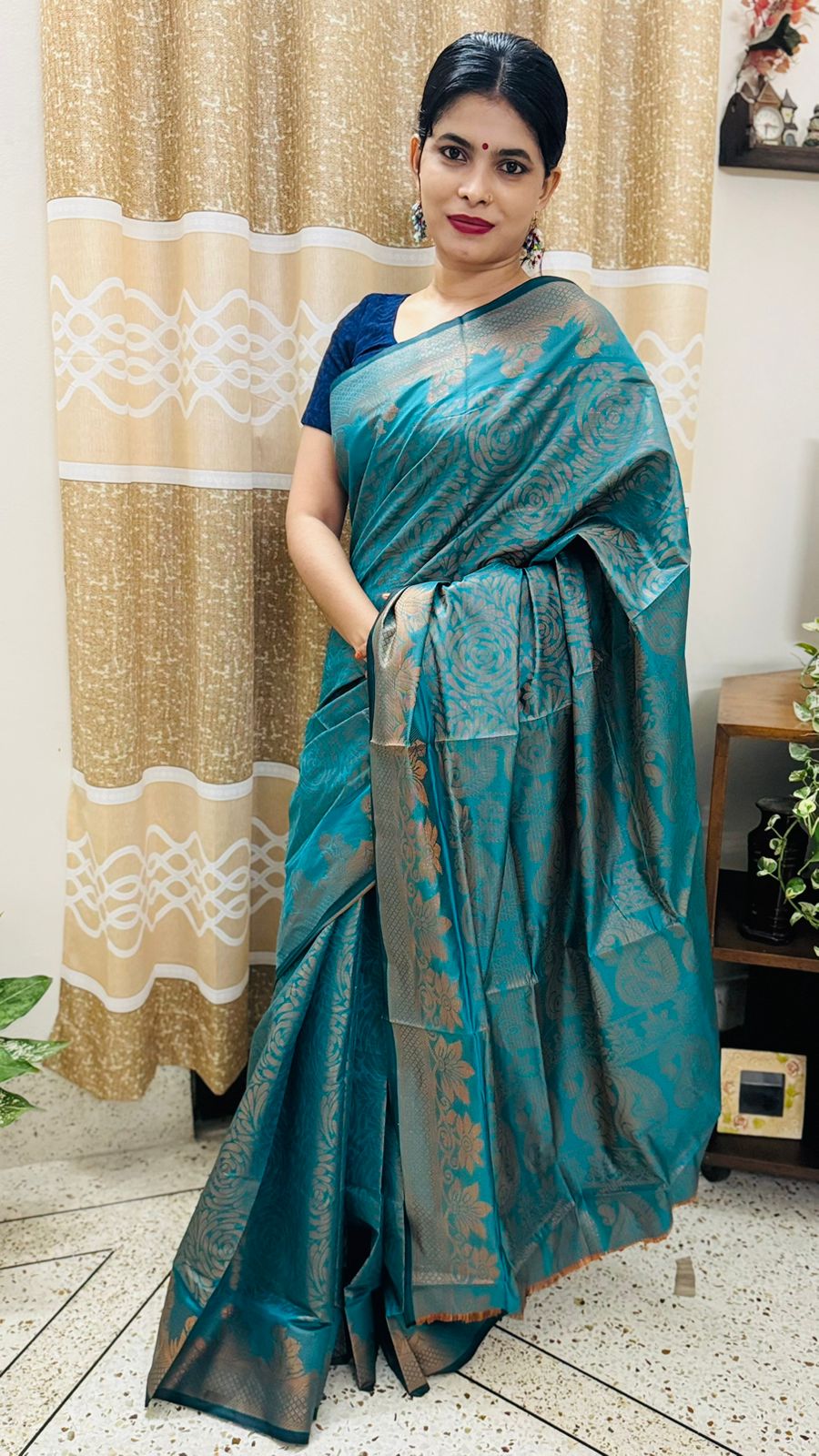 সিল্ক কাতান শাড়ি_2