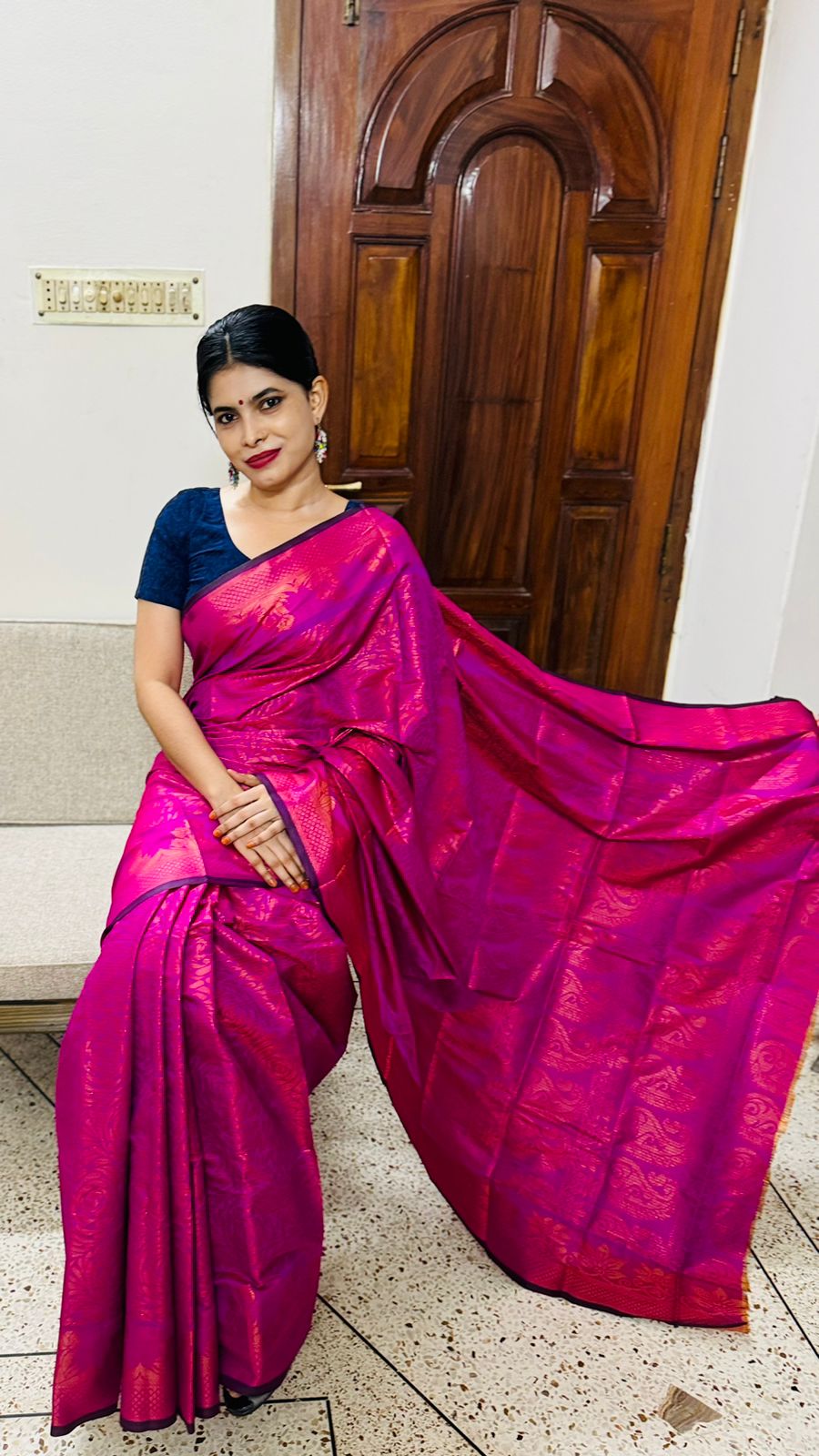 সিল্ক কাতান শাড়ি_7