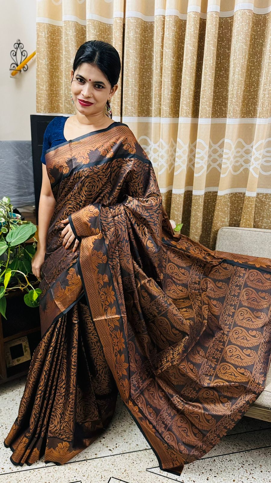 সিল্ক কাতান শাড়ি_8