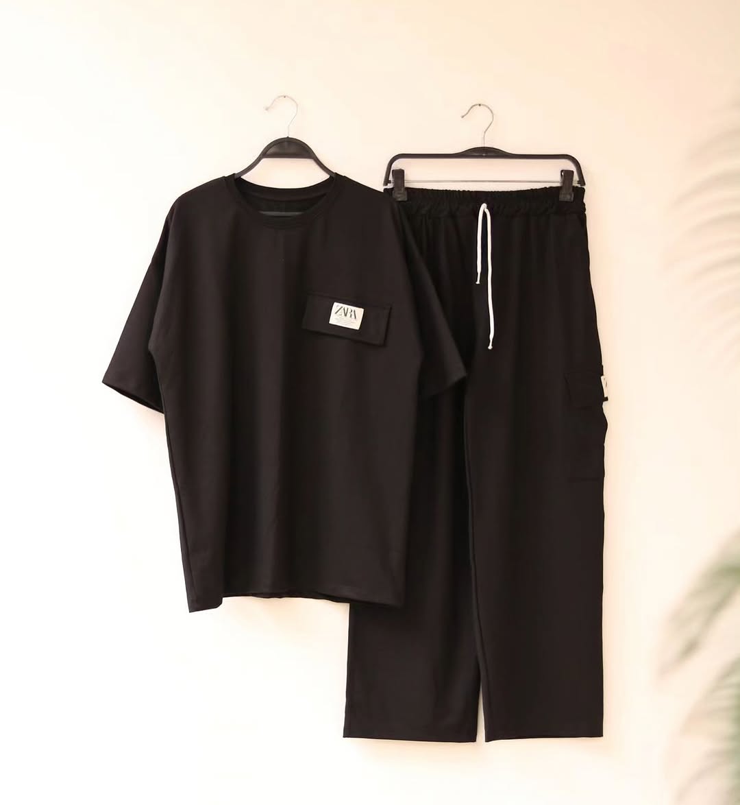 Ladies Tshirt and Trouser Set_1