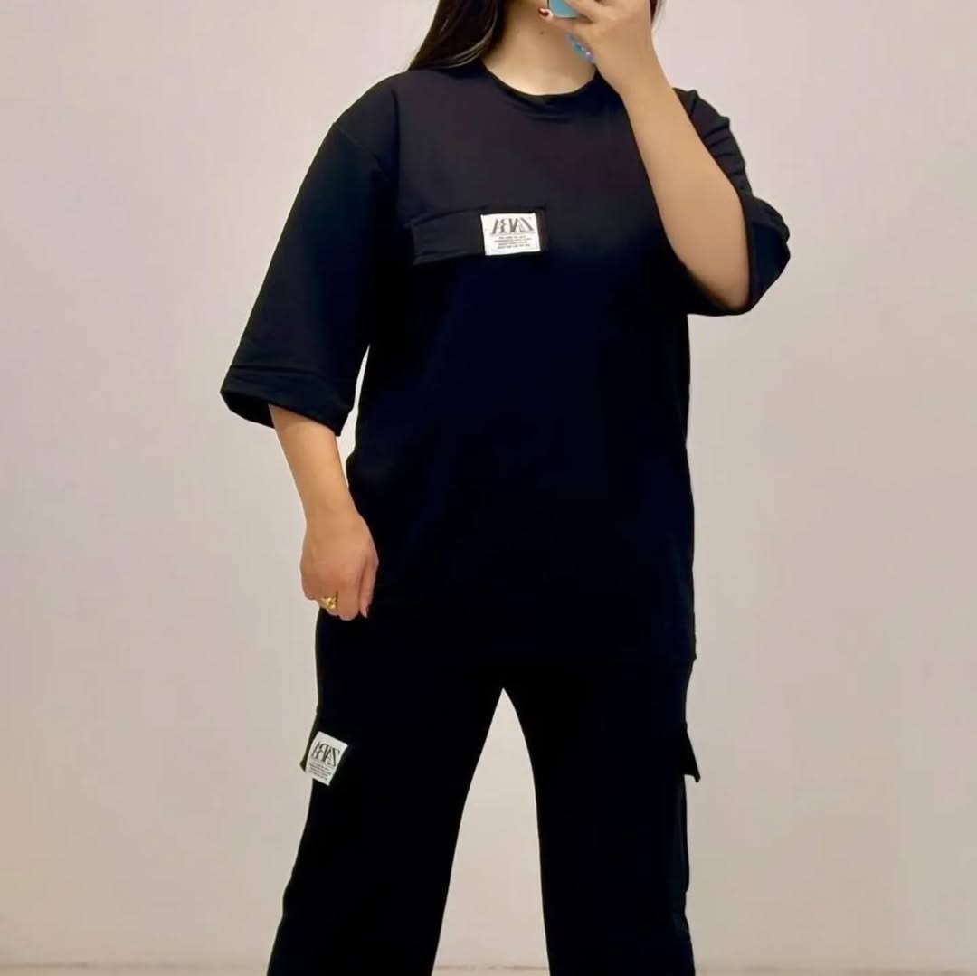 Ladies Tshirt and Trouser Set_3