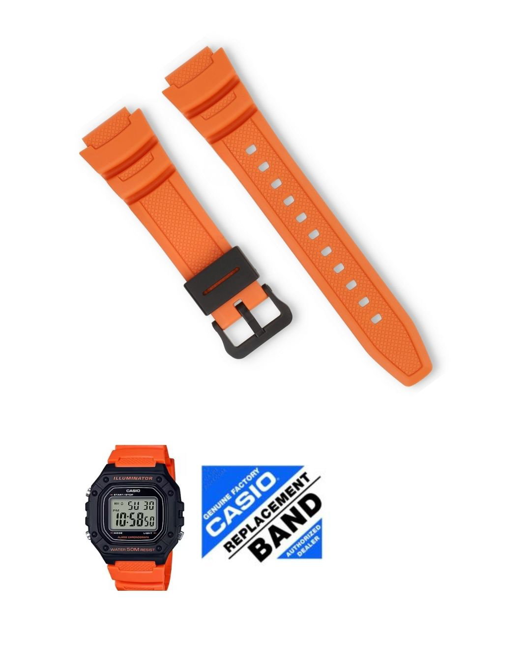 W-218H-4B2V Resin Strap