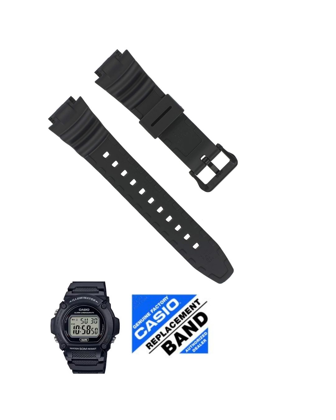 W-219H-1AV Resin Strap