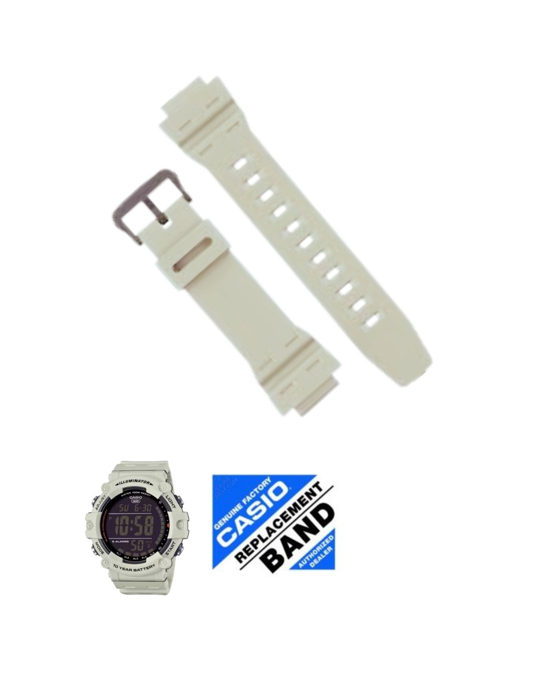 AE-1500WH-8B2V Resin Strap _0