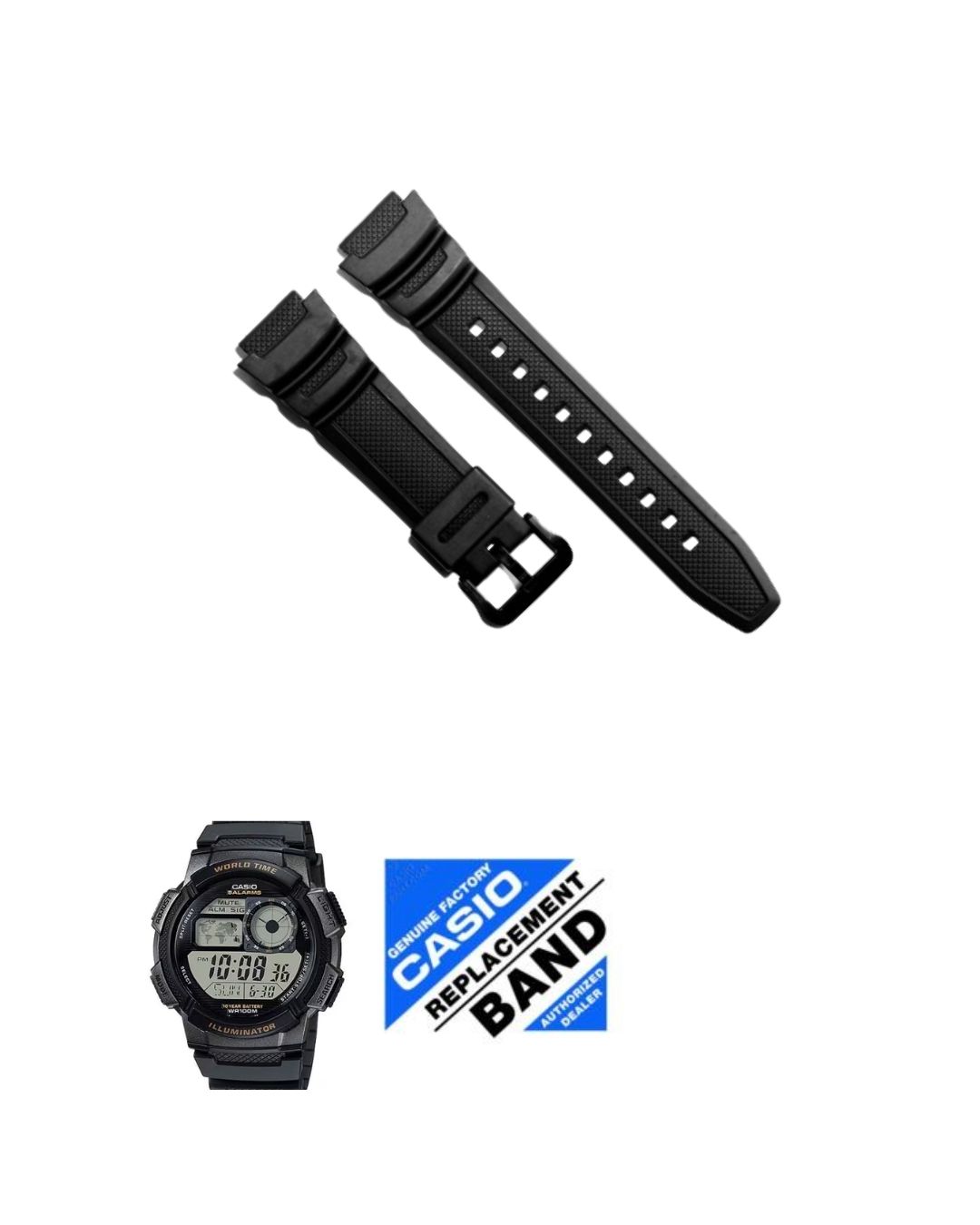 AE-1000W-1AV Resin Strap