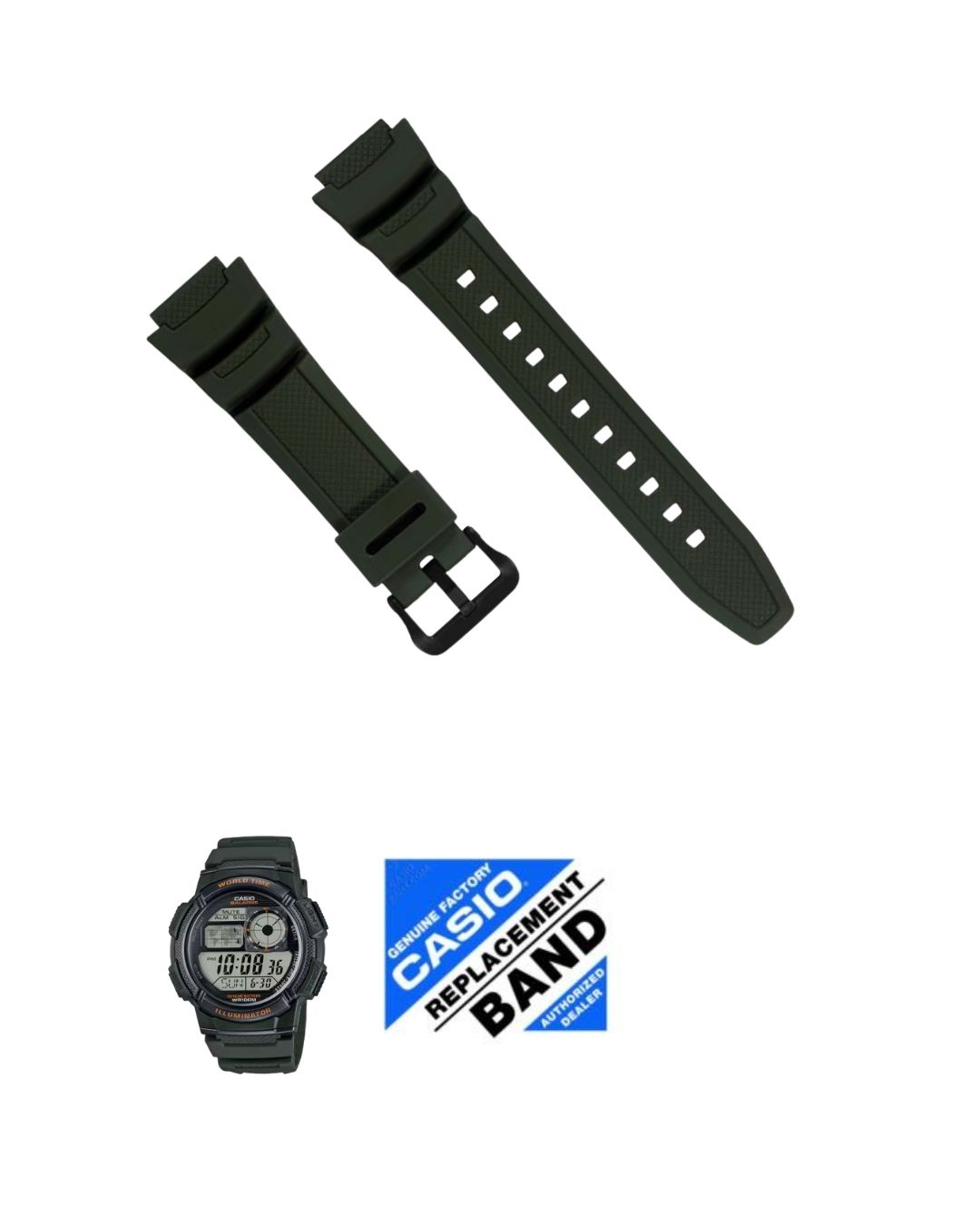 AE-1000W-3AV Resin Strap