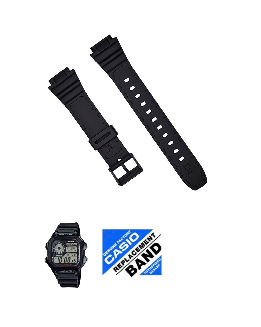 AE-1200WH-1A Resin Strap      _0