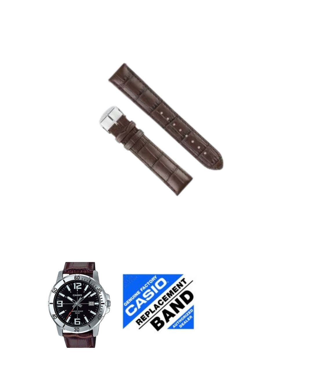 MTP-VD01L-1BV Leather Strap  _0