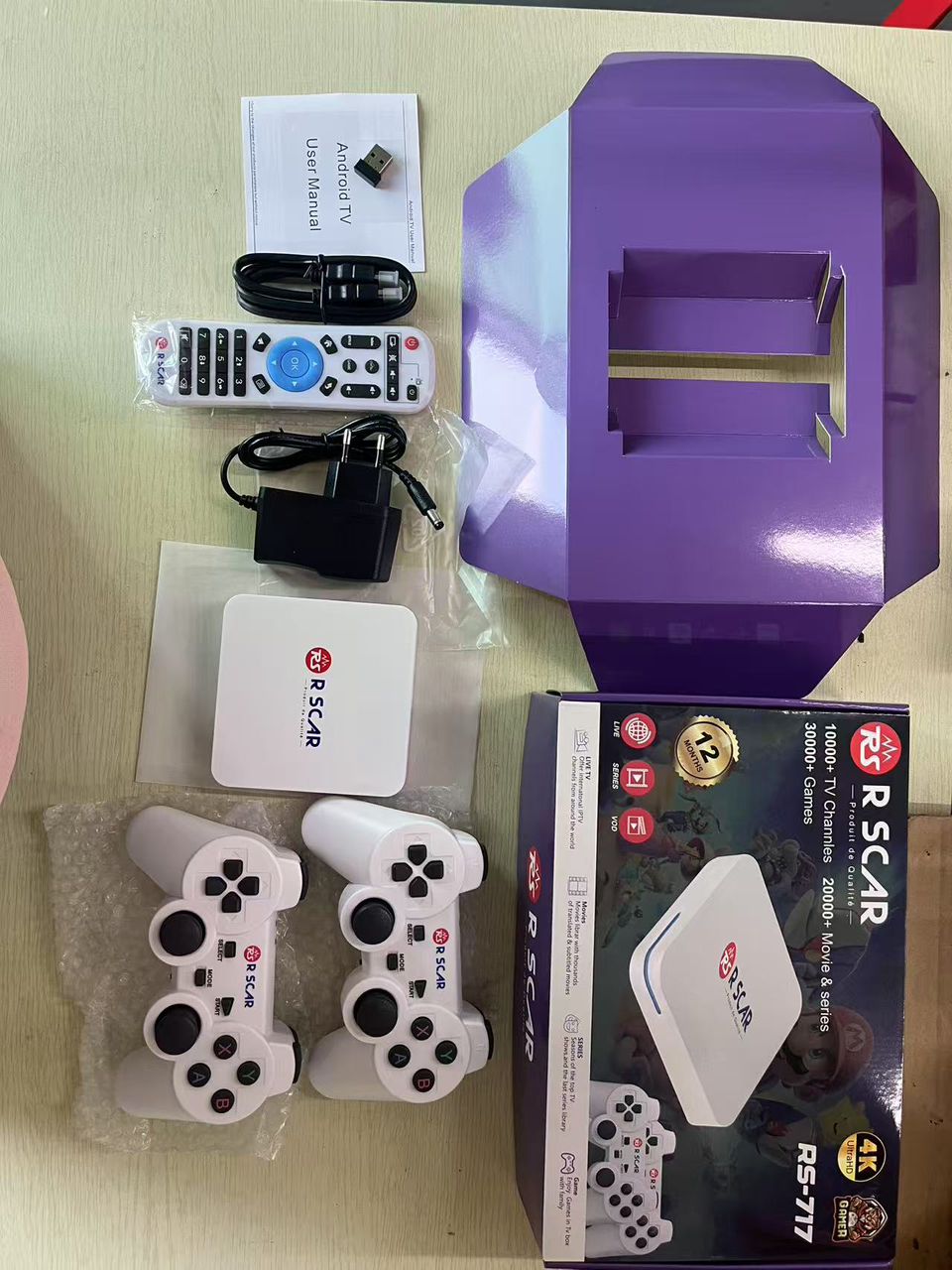 Tv Box Android avec IPTV 12mois _1