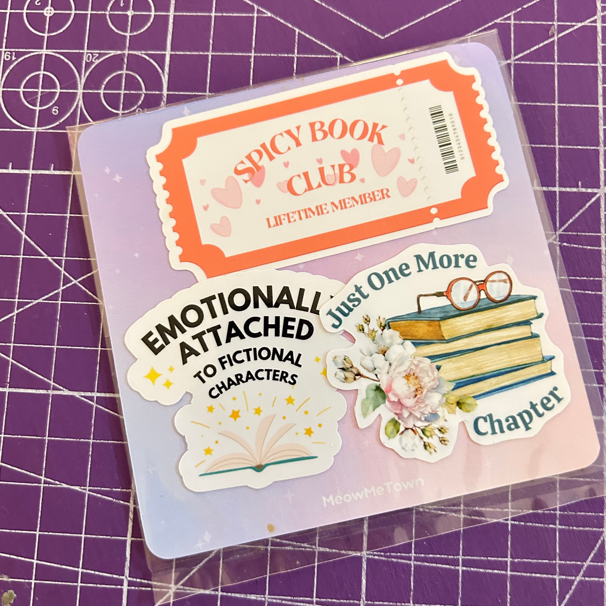 Bookish Sticker Set _1