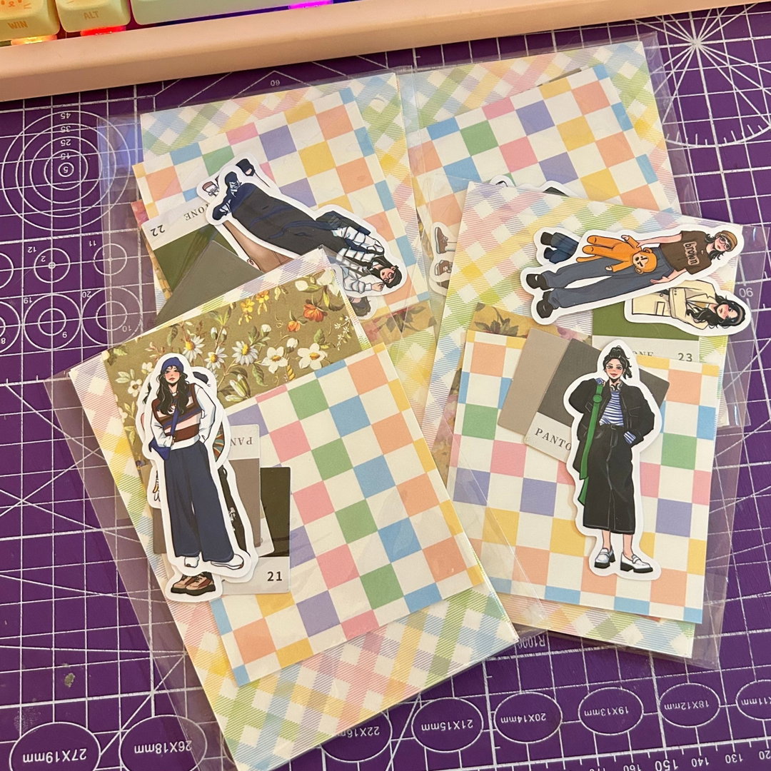 Pastel Deco Set 