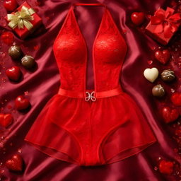 Scarlet Temptress- Body Suit