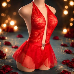 Scarlet Temptress- Body Suit